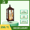 đèn lồng sắt decor